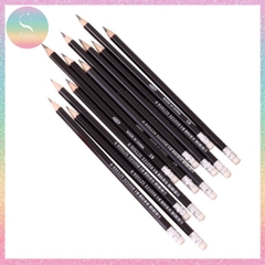 [HOTIS] Bút chì gỗ lục giác 2B vỏ màu đen