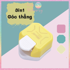 [HOTIS] Dụng cụ bấm bo góc tròn KW-triO Corner Punch - Cắt góc thủ công DIY - Làm thiệp/ danh thiếp/ tag