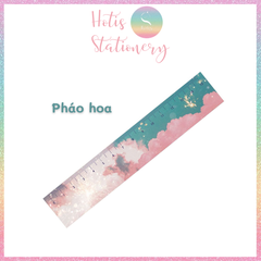 [HOTIS] Thước acrylic NOTE FOR 15cm in họa tiết