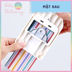 [HOTIS] Dụng cụ bấm tag KW-triO Playful 3in1 cắt giấy thủ công DIY chuyên làm tag/ bookmark/ thiệp