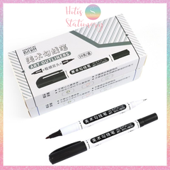 [HOTIS] Bút lông dầu 2 đầu HAOCAI Art Outliners không lem, chống nước