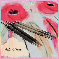 [HOTIS] Bút chì bấm kim loại ngòi 0.5mm/ 0.7mm dùng vẽ phát thảo, ghi chú