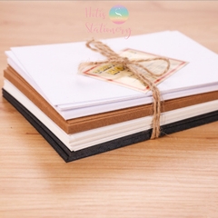 [HOTIS] Bưu thiếp trống/ thẻ vẽ tay/ bìa cứng 2 mặt/ thẻ graffiti/ handmade DIY - 14.3x9.3cm