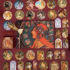 [MIX MẪU] Sticker MO Card bullet journal - Hộp 46 miếng dán