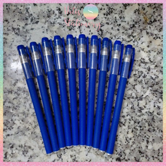 [HOTIS] Combo 10 bút gel vỏ màu lì viết êm không lem - Ngòi 0.38mm/ 0.5mm - Mực Xanh/ Đen/ Đỏ