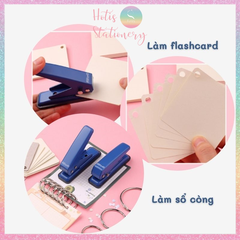 [HOTIS] VER 1 / VER 2 Bấm lỗ tròn 1 lỗ KW-triO dùng cho sổ còng binder DIY bullet journal