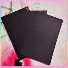 [HOTIS] Giấy bìa cứng 2 mặt làm thủ công DIY - A4 21x28.5cm -  Trắng/ Đen/ Nâu