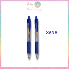 [HOTIS] Bút bi gel, bút gel, bút bi 0.5mm - Xanh/ Đen/ Đỏ - viết êm và mượt