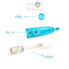 [HOTIS] Băng dính 2 mặt dạng bút xóa kéo trang trí sổ handmade DIY