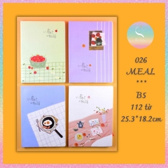 [HOTIS] Sổ tay bìa mềm Yupin A5/ B5 - Kẻ ngang - 64/ 112 tờ