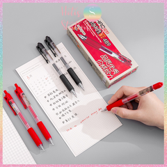 [HOTIS] Bút bi gel 0.5mm, bút bi bấm gel viết êm và mượt - 4 màu