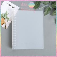 [HOTIS] Bìa còng nhựa 5 màu trong mờ- Binder A5/ B5
