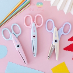 [HOTIS] Kéo răng cưa, kéo lượn sóng cắt giấy thủ công handmade DIY