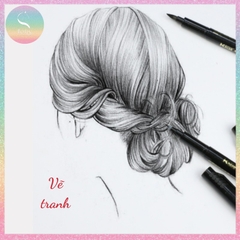 [HOTIS] Bút thư pháp, bút brush viết calligraphy, vẽ tranh thủy mặc, viết hán tự, chữ Hàn, chữ Kanji - Haocai