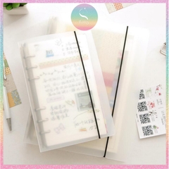 [HOTIS] White Binder - Bìa còng A6/ A5/ B5/ A4 (Không kèm giấy)