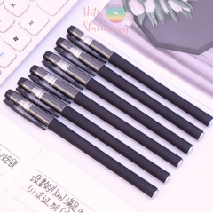 [HOTIS] Bút gel vỏ màu lì viết êm không lem sử dụng hàng ngày - Đầu bút 0.5mm/ 0.38mm - Xanh/ Đen/ Đỏ