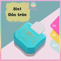 [HOTIS] Dụng cụ bấm bo góc tròn KW-triO Corner Punch - Cắt góc thủ công DIY - Làm thiệp/ danh thiếp/ tag