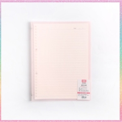 [HOTIS] Binder A5/ B5 bìa còng nhiều màu có dây nơ - Kèm 30 tờ giấy