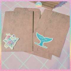 [HOTIS] Phong bì, bìa thư giấy kraft cổ điển vintage 16x11cm EN001