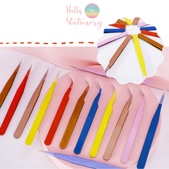 [HOTIS] Nhíp gắp sticker TWEEZERS/ KW-triO dùng trong bullet journal, nhíp gắp đầu cong đầu thẳng