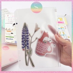 [HOTIS] Sheet PVC đựng card, sticker cho binder A7/ A6/ A5/ B5/ A4