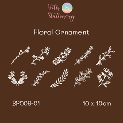 [MIX MẪU] Set giấy ren rỗng vintage trang trí sổ - 10 hình