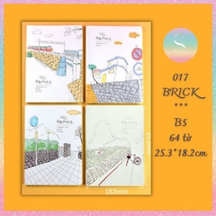 [HOTIS] Sổ tay bìa mềm Yupin A5/ B5 - Kẻ ngang - 64/ 112 tờ