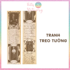 [HOTIS] Cuộn băng dán washi tape retro Âu Mỹ trang trí sổ, bullet journal - Dài 3m, Rộng 5cm