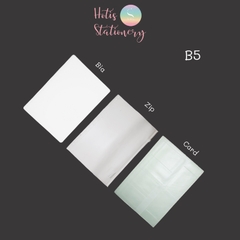 [HOTIS] Sheet PVC đựng card, sticker cho binder A7/ A6/ A5/ B5/ A4