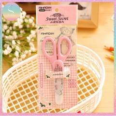 [HOTIS] Kéo cắt giấy mini siêu cute màu pastel - 13.8cm