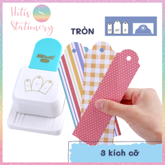 [HOTIS] Dụng cụ bấm tag KW-triO Playful 3in1 cắt giấy thủ công DIY chuyên làm tag/ bookmark/ thiệp