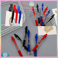 [HOTIS] Bút bi gel, bút gel, bút bi 0.5mm - Xanh/ Đen/ Đỏ - viết êm và mượt