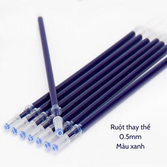 [HOTIS] Bút gel basic đầu bi 0.5mm/ 0.38mm - Xanh/ Đỏ/ Đen