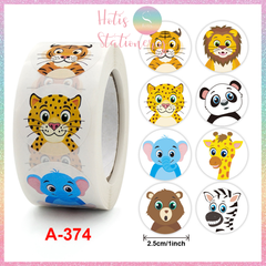 [HOTIS] Sticker Cuộn 500 Nhãn Dán Khen Thưởng Học Sinh - Tạo Động Lực, Kích Thích Học Tập, Phù Hợp Giáo Viên & Phụ Huynh