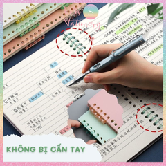 [HOTIS] Thanh còng mini 5 còng - Binder A7/ A6/ A5/ B5/ A4