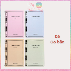 Sổ lò xo A5 kẻ ngang DUMEI sổ tay dễ thương 60 tờ/ 120 trang