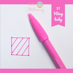 [HOTIS] Bút màu, bút line 38 màu ngòi 0.3mm Colorful Fairy Tale World