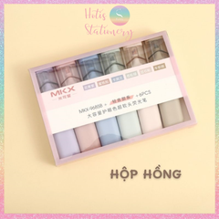 [HOTIS] Bộ 6 bút highlight màu Morandi, bút dạ quang, bút nhớ cao cấp và tinh tế