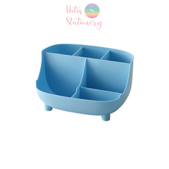 Khay đựng bút, dụng cụ học tập để bàn 6 ngăn - 18.8x10.8cm Hotis Stationery