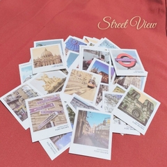 [HOTIS] Postcard PONY BROWN bưu thiếp phong cảnh các quốc gia trên thế giới - Hộp 40 tấm 5.8x7cm