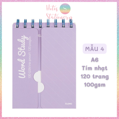 [HOTIS] Sổ học từ vựng Word Study KLong A6 - 120 trang