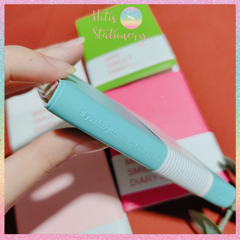 [HOTIS] Sổ tay MINI SMILEY DIARY bìa da nhiều màu - Khổ 7.7x12.7cm - 192 trang