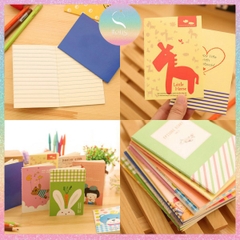 [HOTIS] Combo 10 quyển sổ tay mini ghi chú bỏ túi - Mix nhiều mẫu