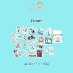 [MIX MẪU] Sticker MO Card bullet journal - Hộp 46 miếng dán