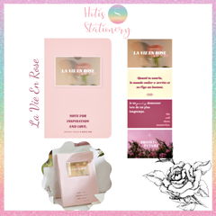 [HOTIS] Sổ tay thay đổi bìa Note For Inspiration & Love 13x18.5cm (80 tờ/ kẻ ô)