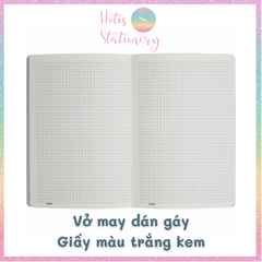 [HOTIS] Vở may dán gáy Kẻ ô Caro KLong 100gsm - 80/120/200 trang
