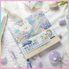 [HOTIS] Sổ tay bìa da mềm Simno Dorothy size vuông 16x16cm - 192 trang