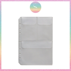 [HOTIS] Sheet PVC đựng card, sticker cho binder A7/ A6/ A5/ B5/ A4