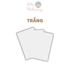 [HOTIS] Bưu thiếp trống/ thẻ vẽ tay/ bìa cứng 2 mặt/ thẻ graffiti/ handmade DIY - 14.3x9.3cm