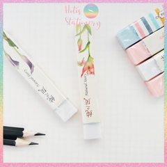 [HOTIS] Gôm tẩy chì hình trụ, gôm tẩy chì 2B màu pastel siêu cưng